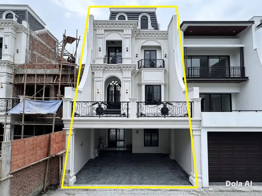 RUMAH MEWAH 4 LANTAI DI JAGAKARSA