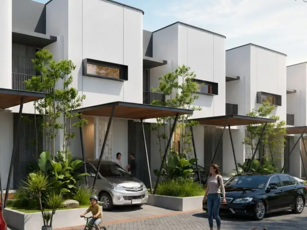 Rumah Modern Minimalis Di Timur Solo Harga Murah Meriah