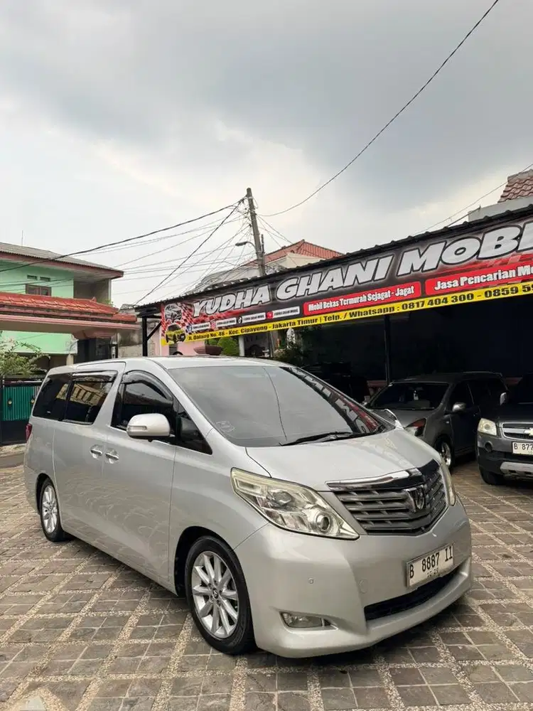 Toyota Alphard G 2009 Asli Pilot Seat