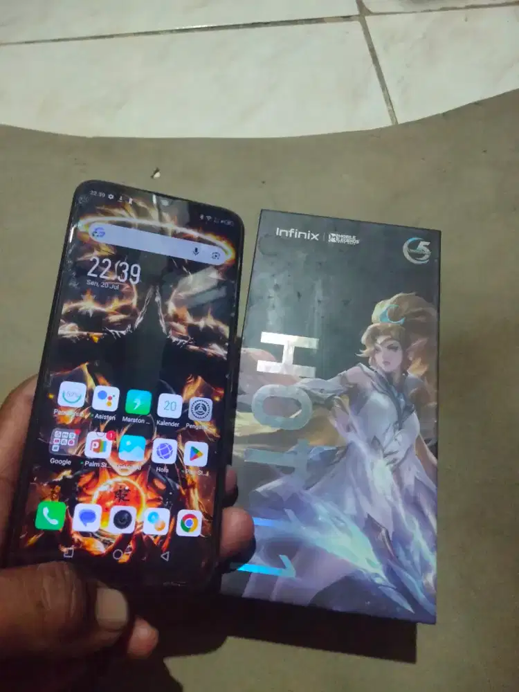 Jual hp Infinix not 11 RAM 4/64