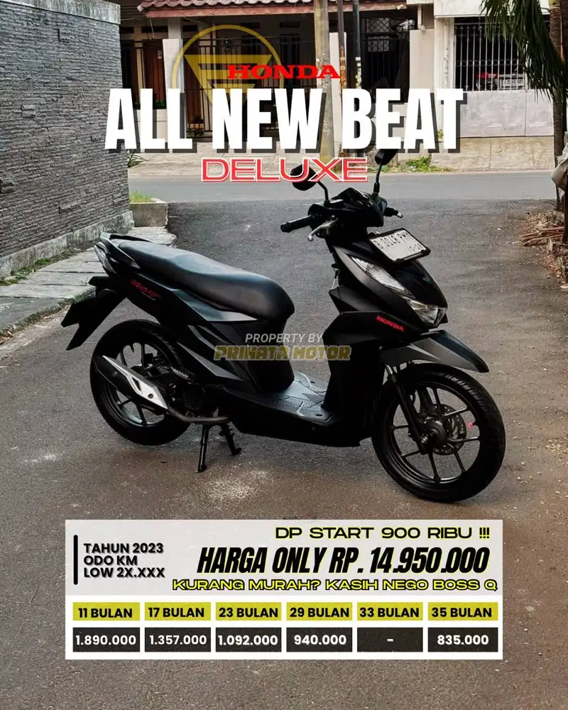 HONDA ALL NEW BEAT DELUXE 2023