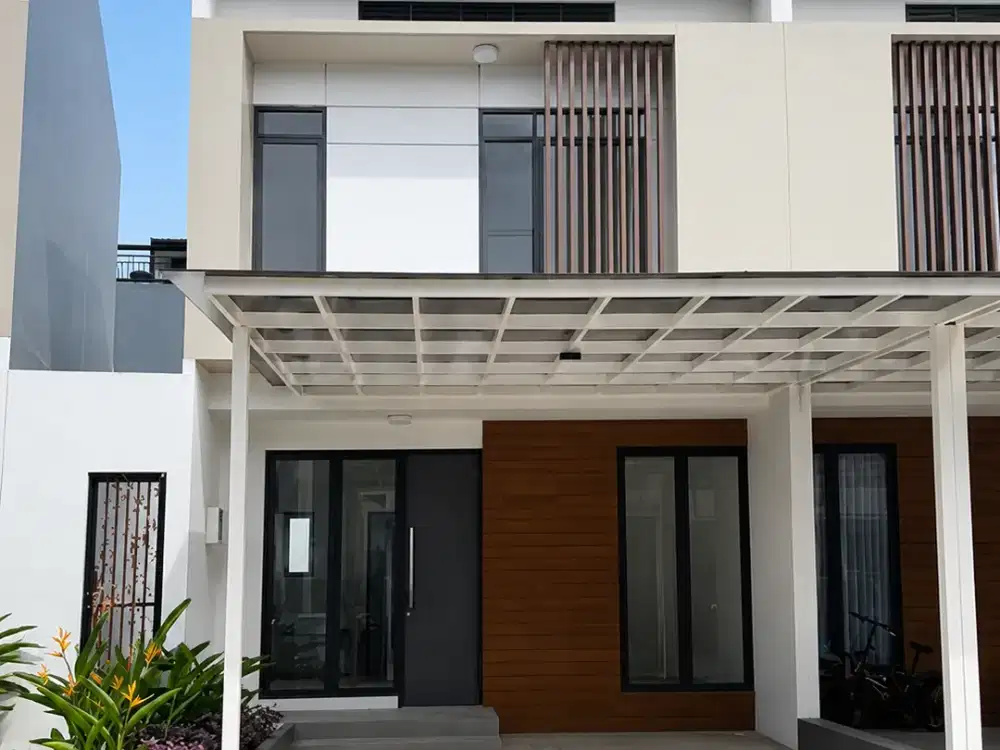 Rumah 2lt luas 8x17 136meter 3KT Cluster Shinano JGC Jakarta Garden City