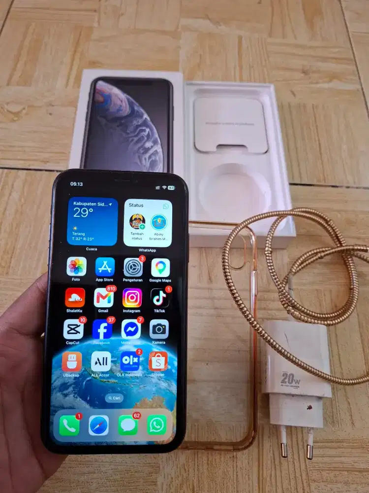 Iphone XR 128 ibox lengkap ori