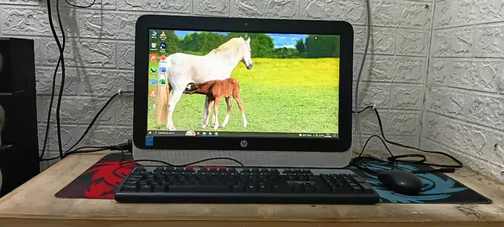 PC CPU AIO HP Siap Pakai