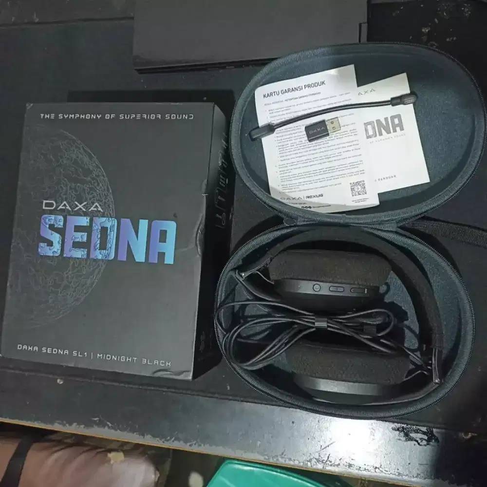 REXUS DANA SEDNA SL1 WIRELESS 3 CONNECTION GAMING HEADSET - FULLSET