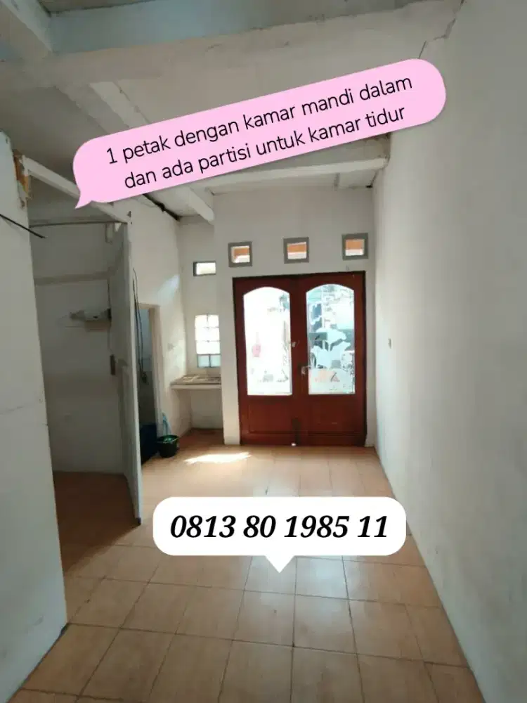 Sewa kontrakan 1 petak kmr mandi dalam bersih terawat jkt timur