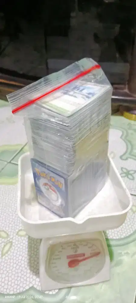 Bulk kartu pokemon 1kg bekas