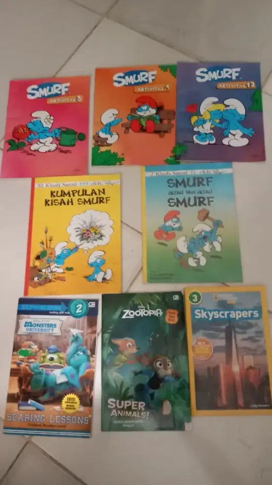 Paket aneka komik anak
