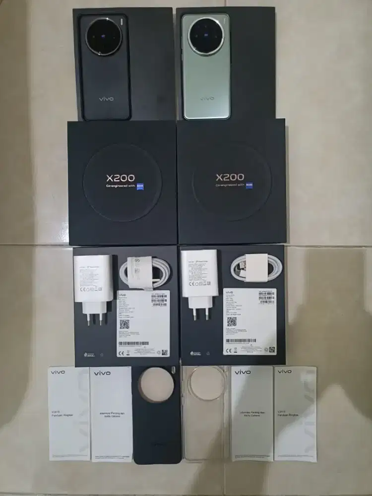 Vivo X200 12/256 seperti baru