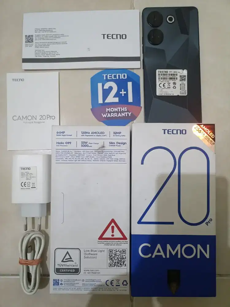 Tecno camon 20 pro mulus 8/256