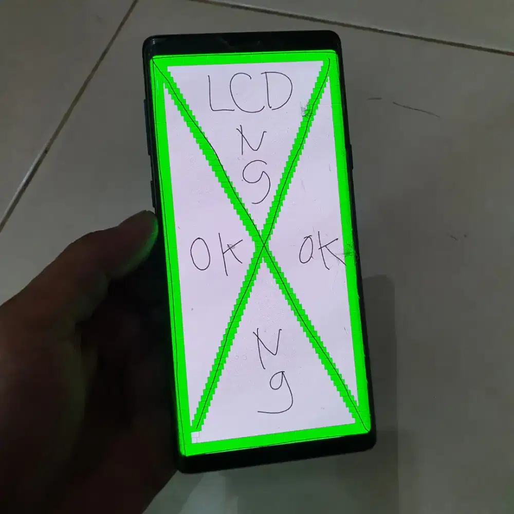 LCD SAMSUNG GALAXY NOTE 9 ORIGINAL FULLSET MINUS FUNGSI NORMAL