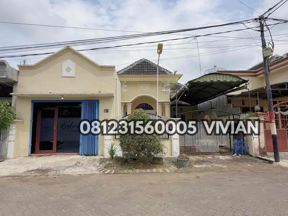 RUMAH LUAS 3 KAMAR DI PESONA REGENCY PATRANG JEMBER