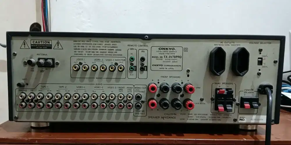 ONKYO home theatre amplifier Original Japan