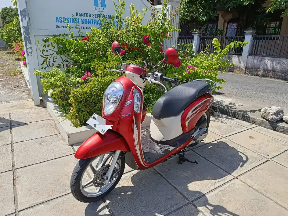 Di jual Scoopy rutin rawatan siap pakai