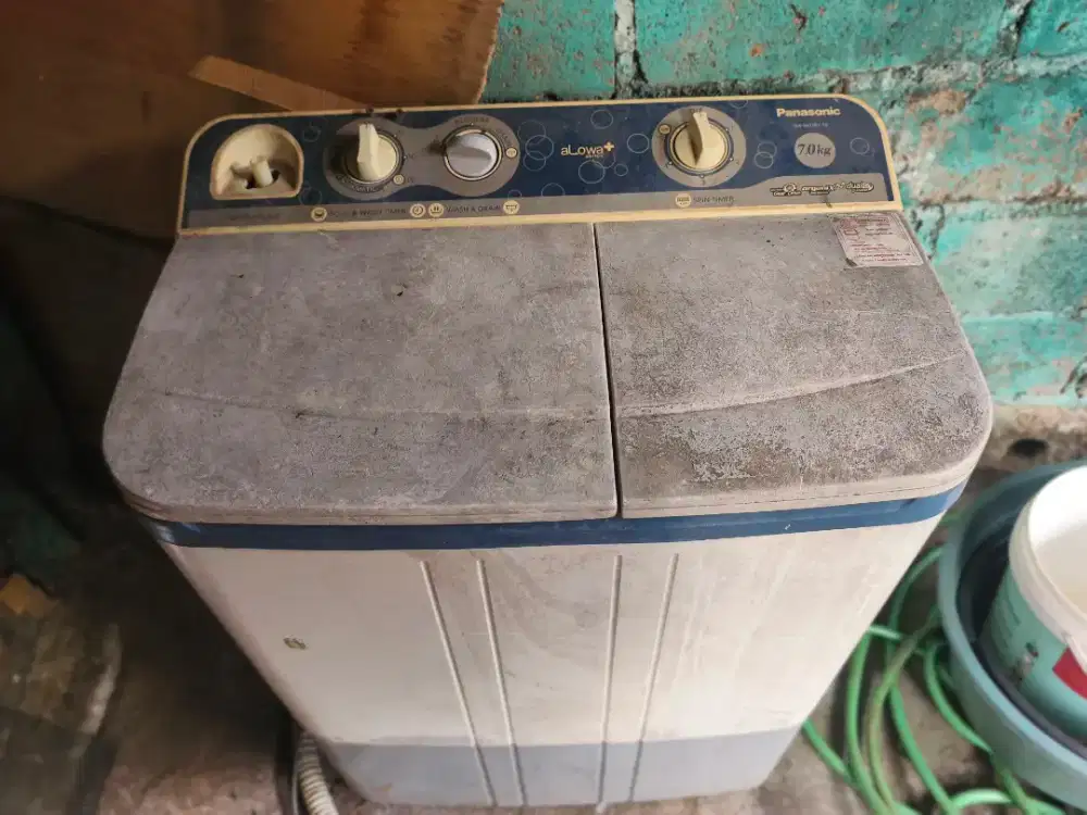 Mesin cuci panasonic 2 tabung