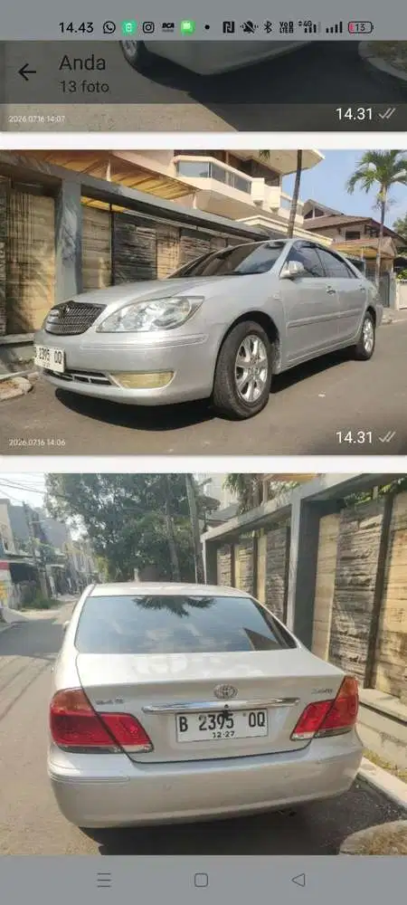 Toyota Camry 2005 Bensin
