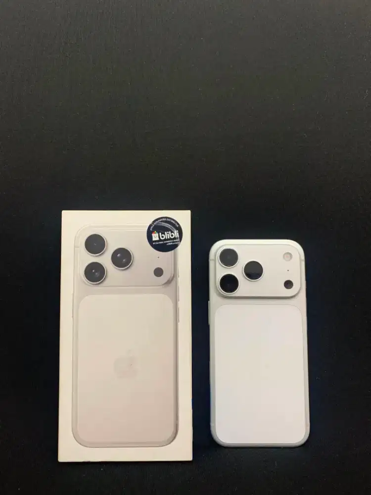 Iphone 17 pro 256 silver resmi likenew
