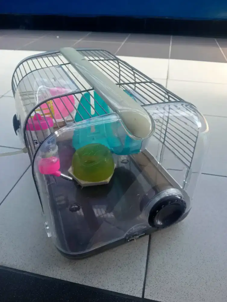 Rumah hamster masih baru banget fulset