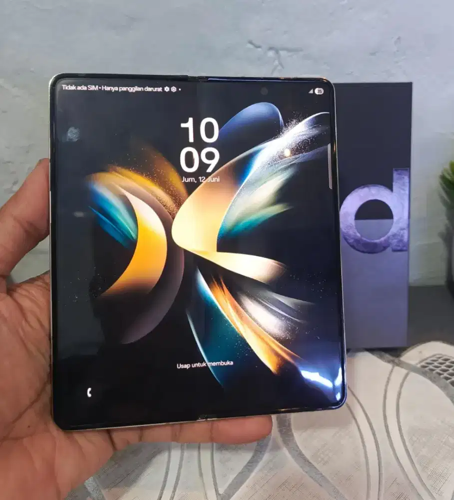 SAMSUNG Z FOLD 4 5G RAM 12/256GB ORIGINAL SEIN MULUS NORMAL FULLSHET