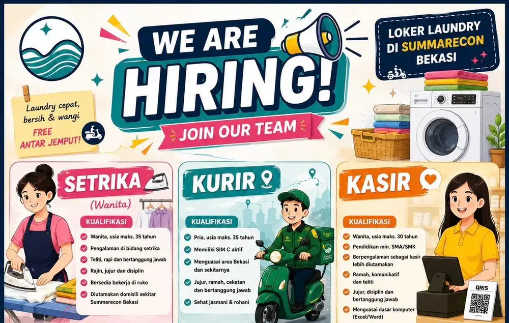 Lowongan Kerja Laundry
