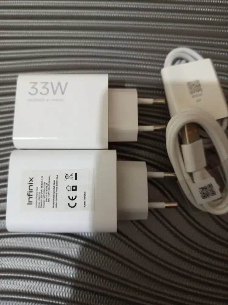 Jual Cepat, Charger Ori dari hp Redmi 15c & infinix hot60i