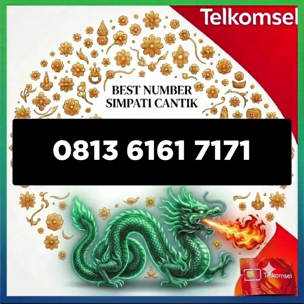 Nomor cantik simpati Telkomsel super
