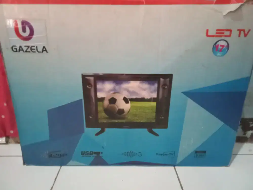 TV Led 17 inci & DUS
 GAZELA 
BUKAN TV DIGITAL & BUKAN SMART TV YA