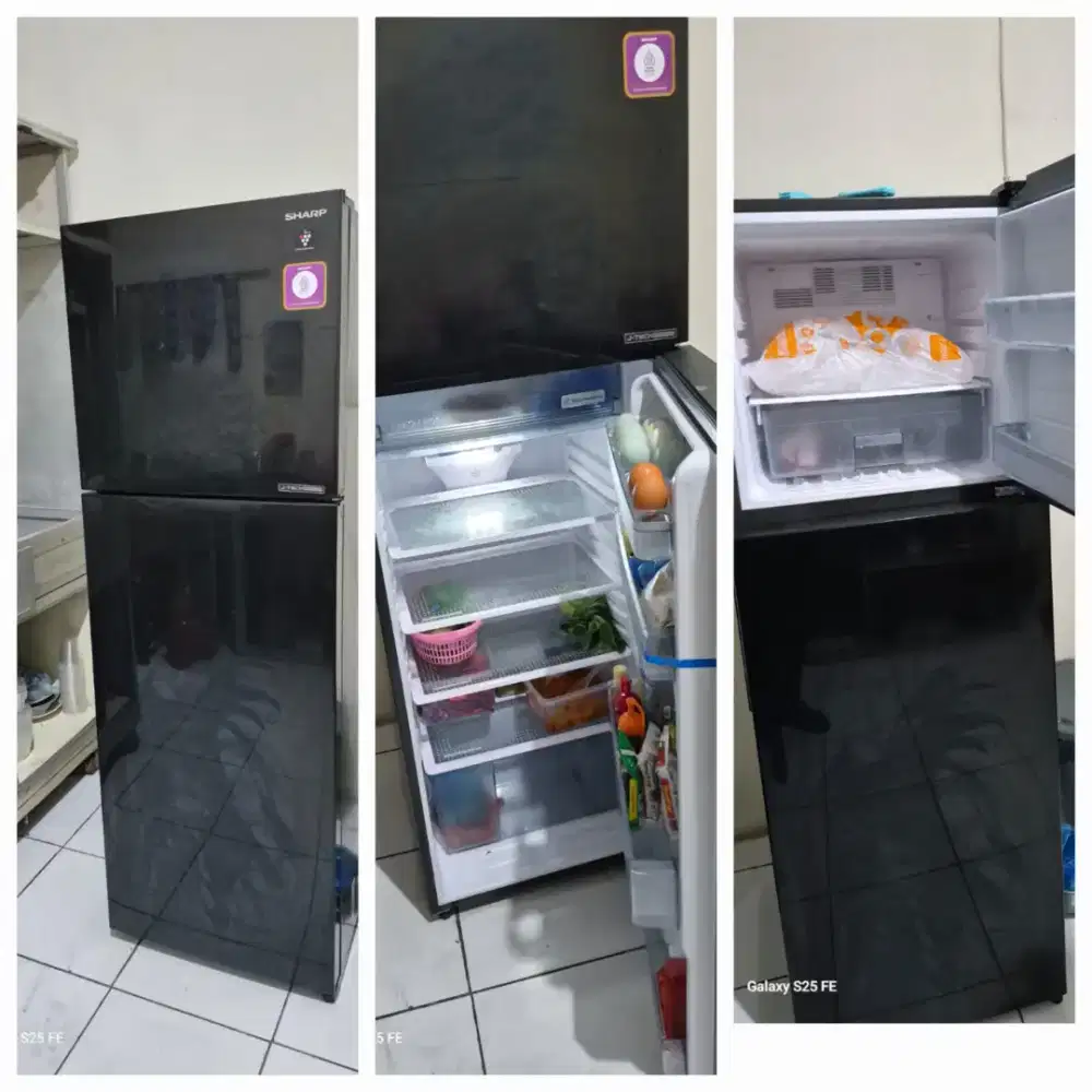 Kulkas 2 pintu merk sharp