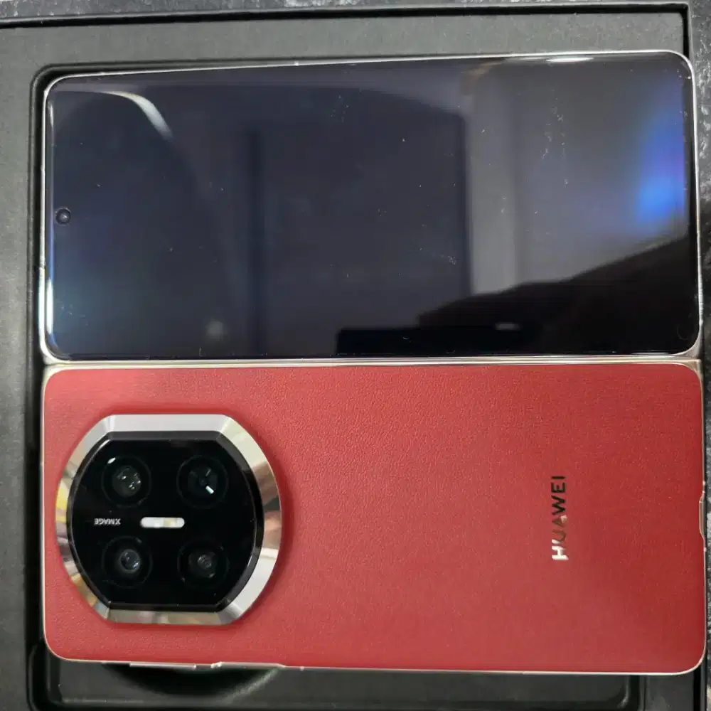 HUAWEI MATE X7 RED COLOUR TIDAK PERNAH DI PAKAI