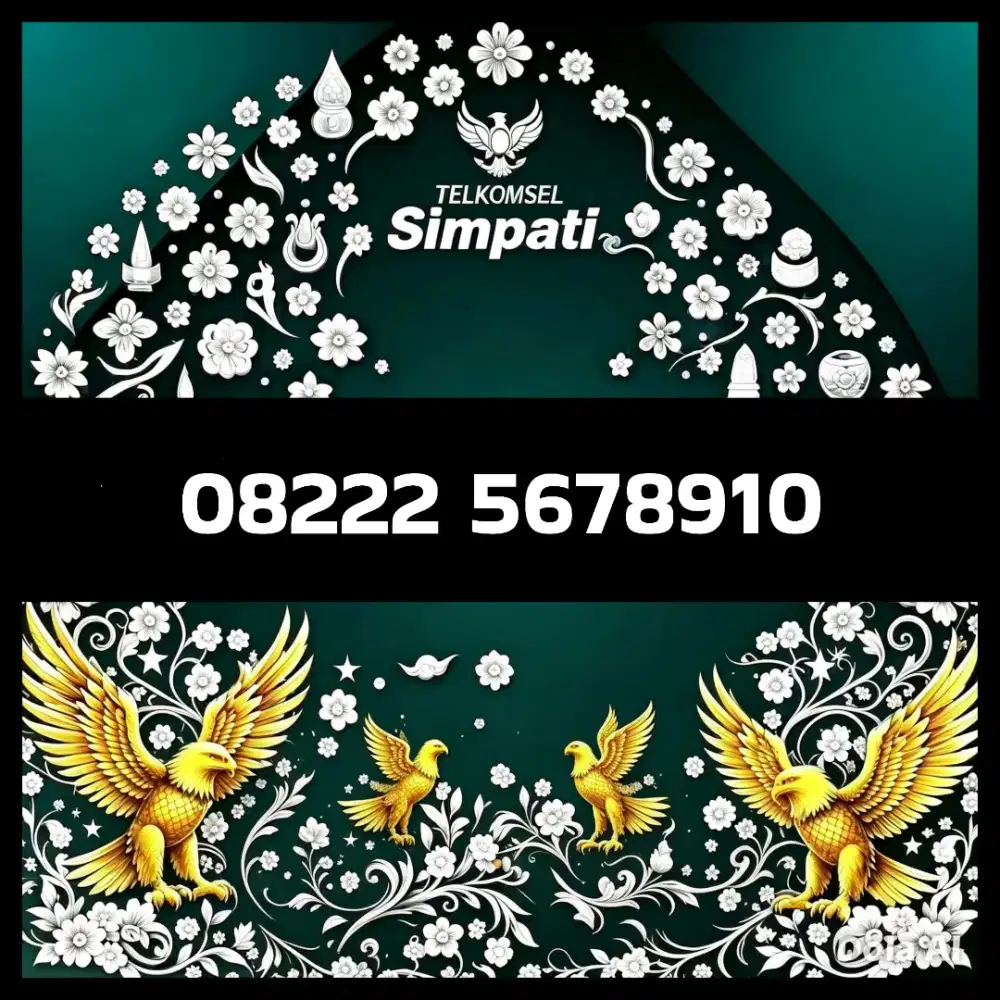 Nomor cantik simpati Telkomsel super