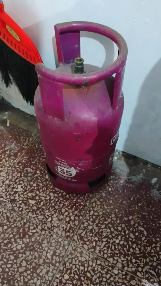 Di Jual Bright Gas 5,5 Kg kosong Pink, msh mulus