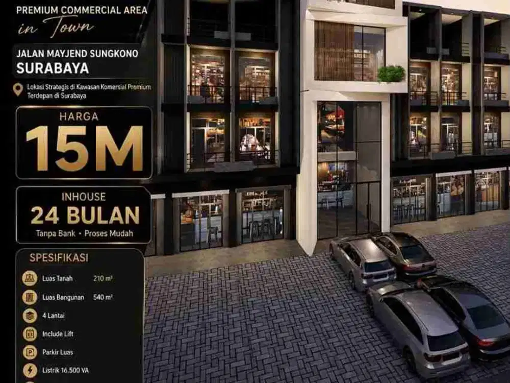 SOHO 4 lantai raya Mayjen Sungkono