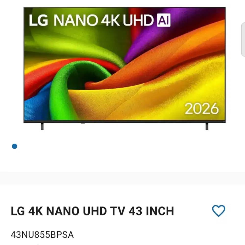 SMART TV LG 43 INCH