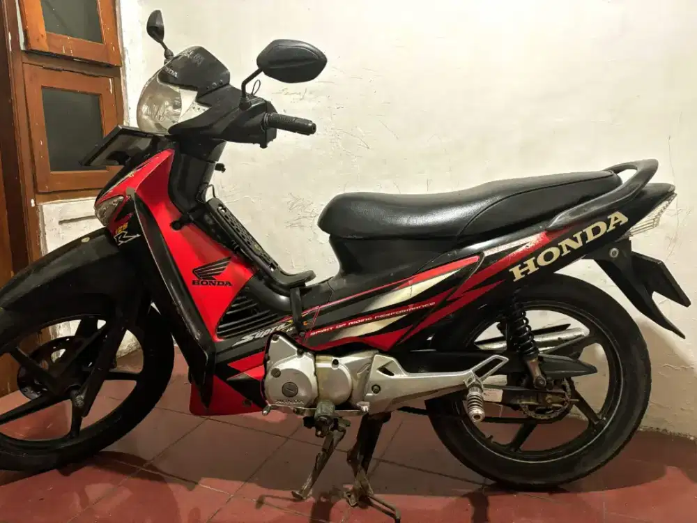 Supra x 125cc bawaannya jarang ada