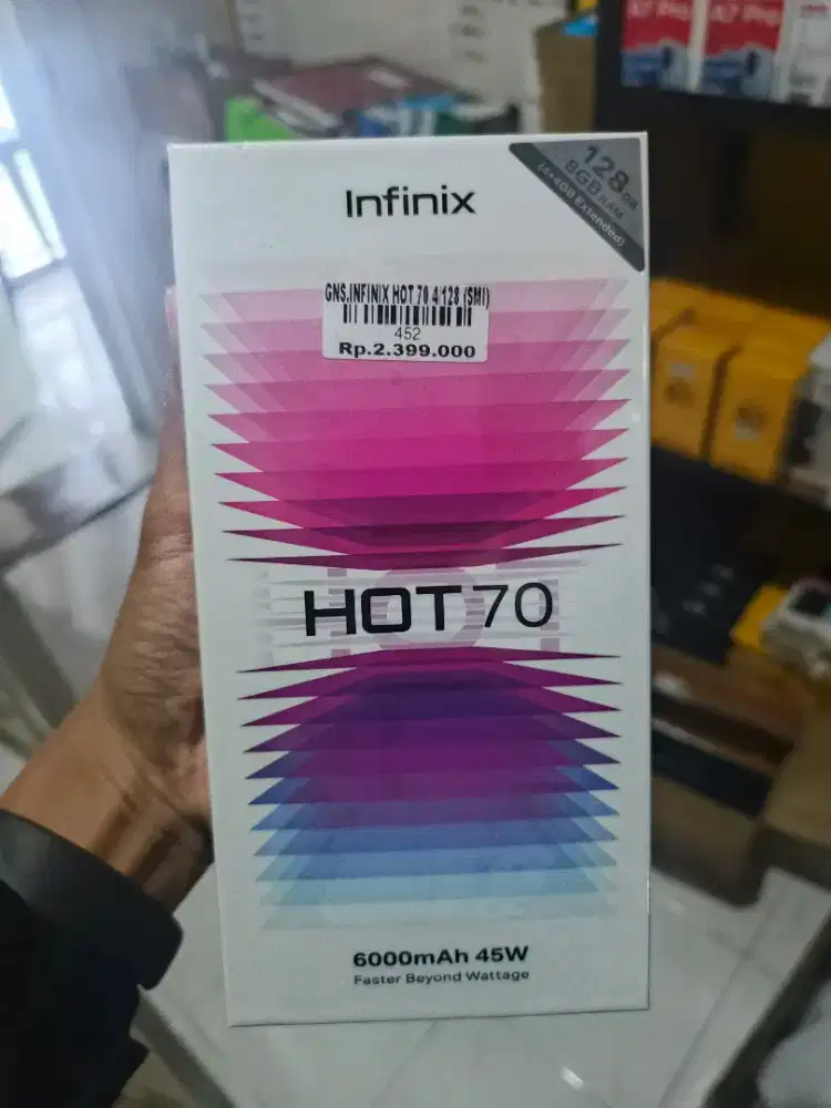 INFINIX HOT 70 4/128 | ATLANTIS DAHSYAT