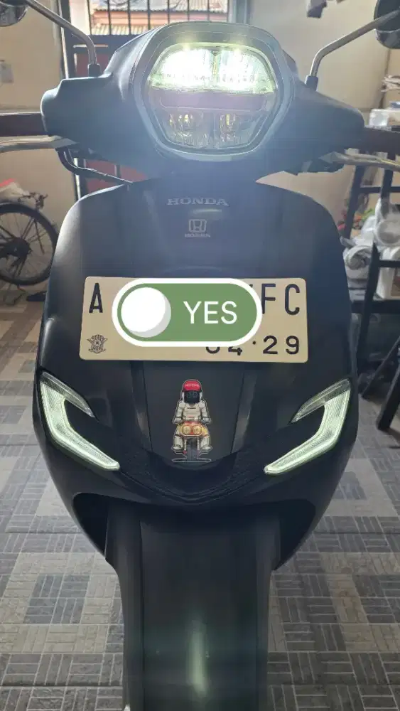 HONDA STYLO ABS BLACK MATTE 2024