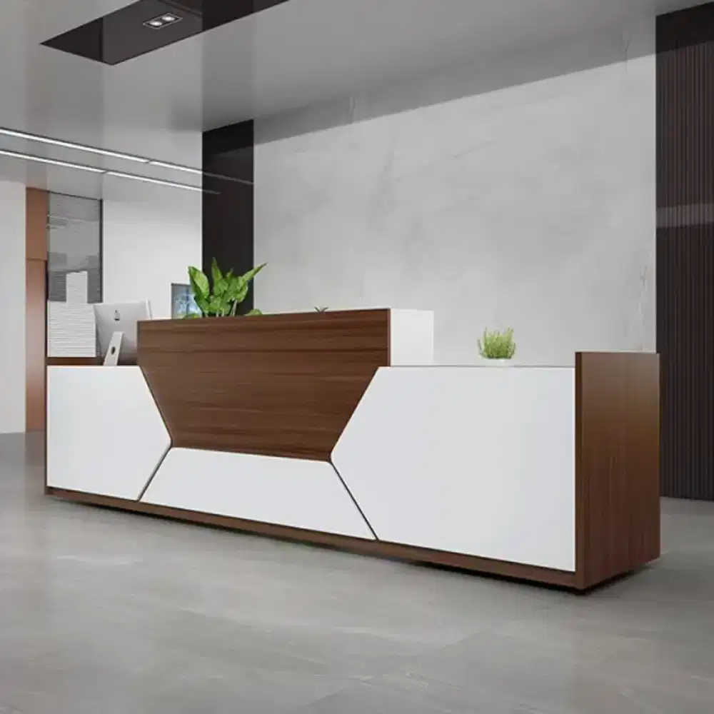 Meja Receptionist Modern Meja Front Office Meja Cashier Meja Kasir