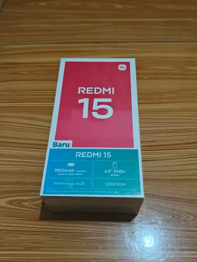 Redmi 15 8+8(16)/128 NEW SEGEL BOX