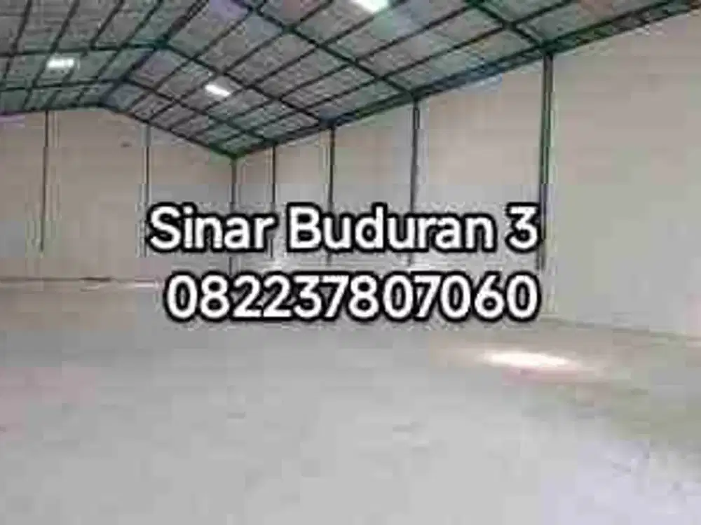 Gudang komplek pergudangan sinar buduran 3 lingkar timur sidoarjo