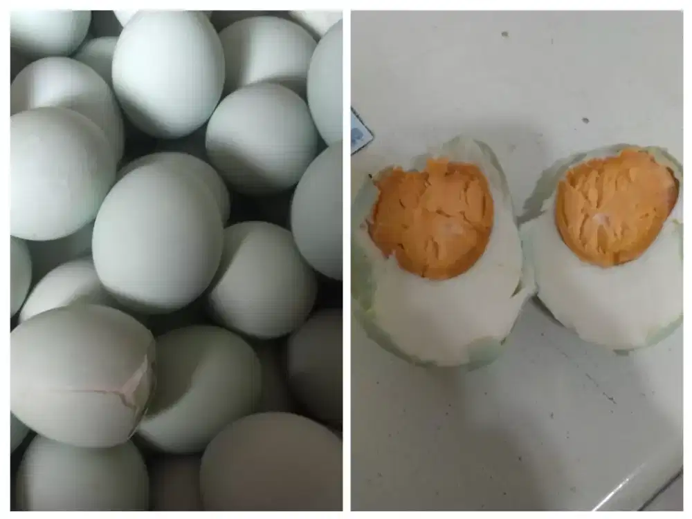 Telur asin,legit dan masir