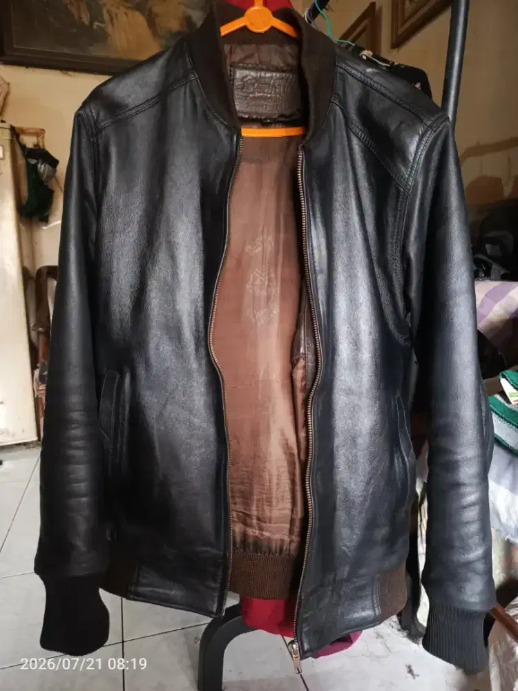 Jaket Kulit Domba Size M