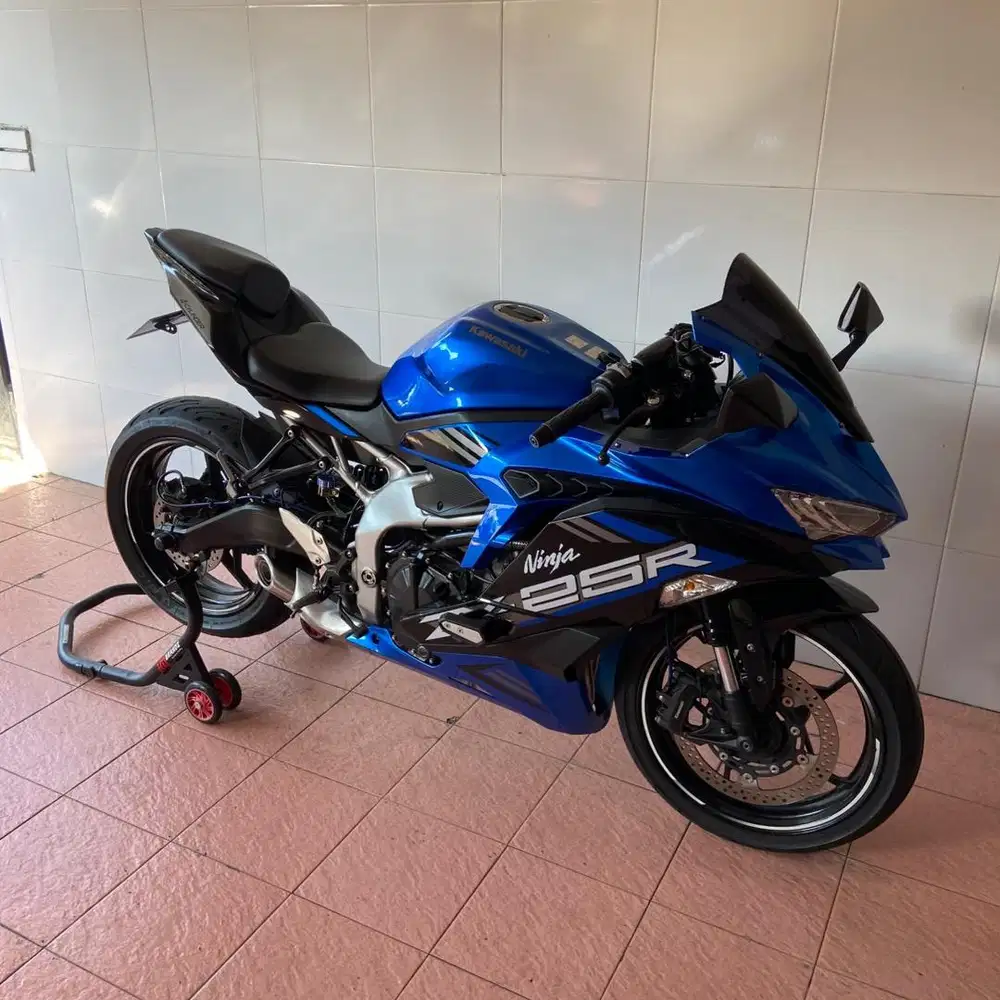 Zx25r ABS Qs SE 2021 tangan pertama plat baru