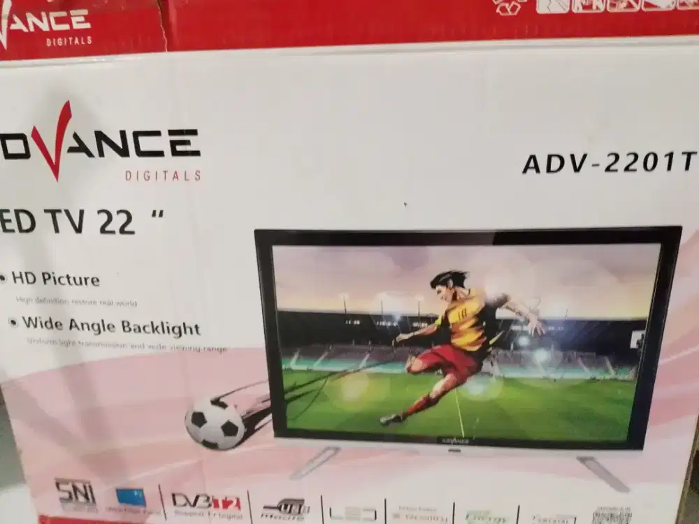Tv led 22 inc merk advance