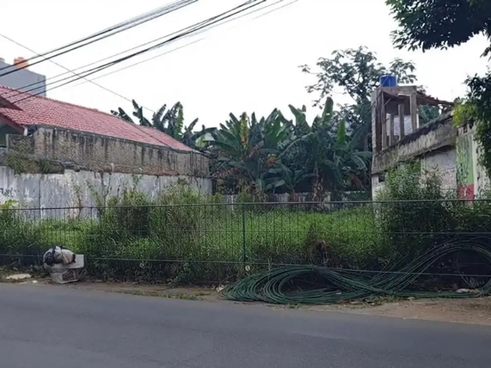Turun Harga Pemilik BU Tanah  Di Kampung Utan Ciputat Hadap Jalan Raya