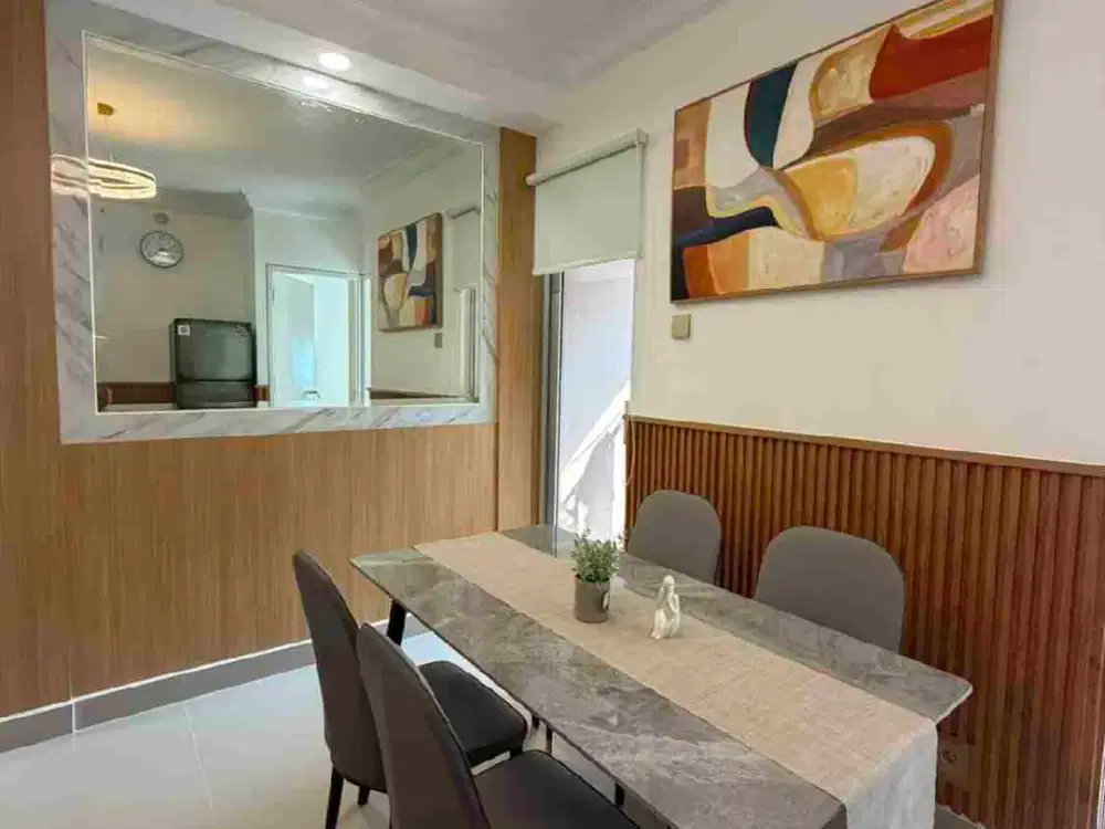 disewakan apartemen  mediterania kelapa gading 3 kamar