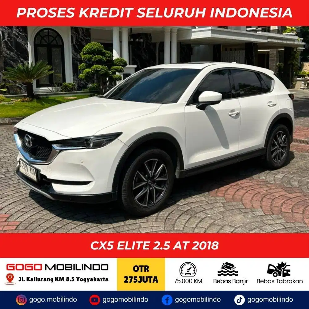 CX5 ELITE 2.5 AT 2018 Unit super mulus