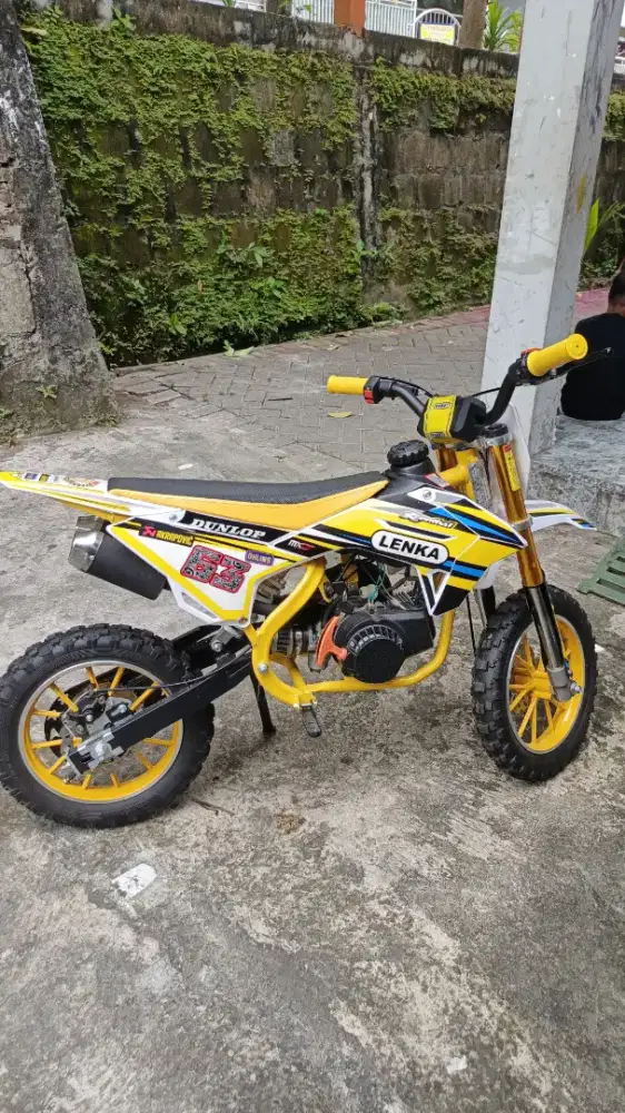 DIJUAL MINI TRAIL MC-63 KUNING – KONDISI BARU