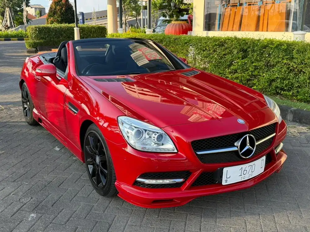 Mercedes benz slk200 2013 istimewah