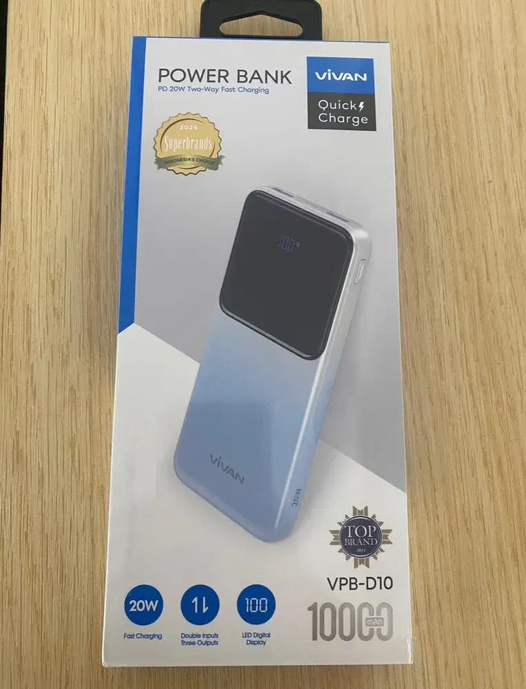 powerbank vivan vpb d10
