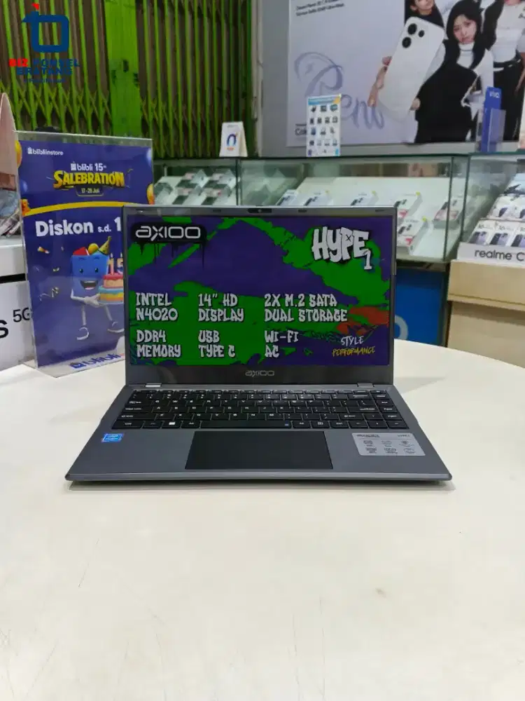LAPTOP BARU ADA DISKON NIH | AXIOO HYPE 1